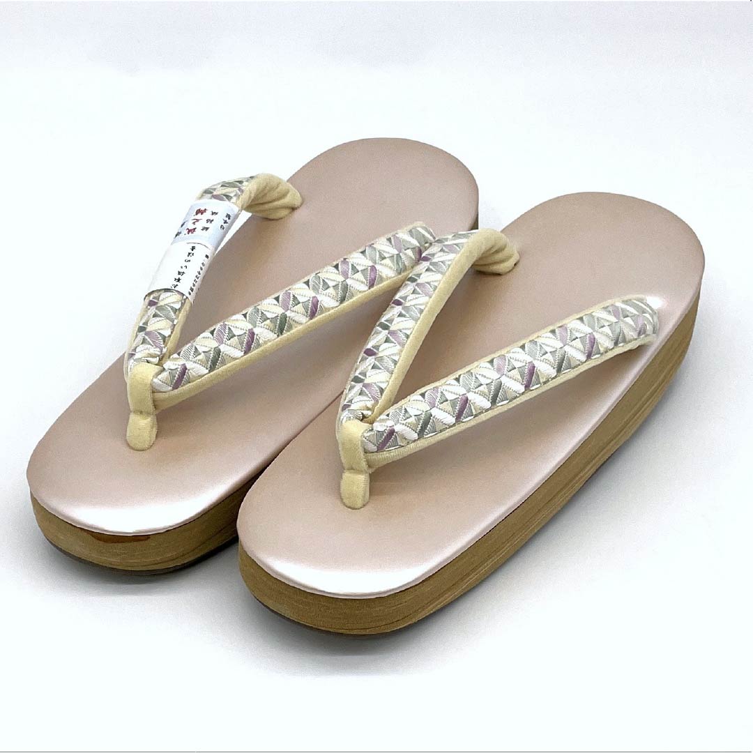 (Like New) Seinosuke Zori Sandals, Synthetic Leather, New Condition, Casual, EVA, Length 24cm, Size L, Pink, Product Number: 1122001491413