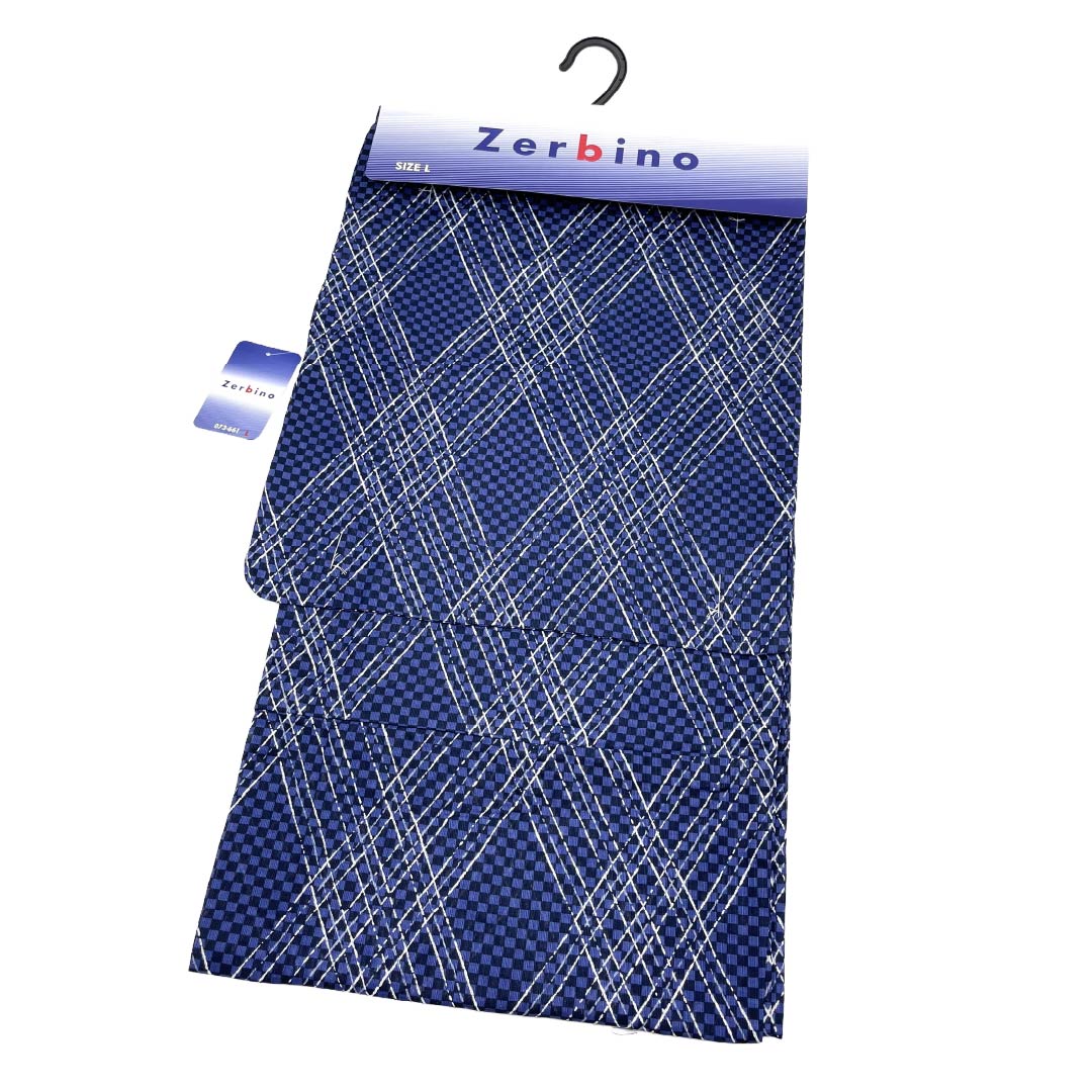 Men's Yukata Cotton NEW Rank Length 149cm Sleeve-to-sleeve 71cm Ichimatsu XYLICOOL Cool-touch Processing Check Unlined Blue 1138000091417