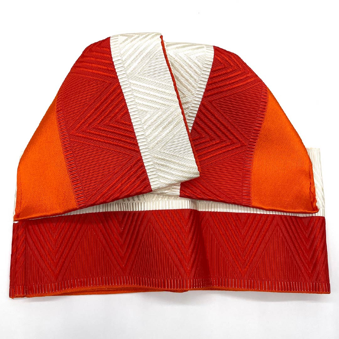 Ready-made obi, polyester, triangle, unique knot, ribbon, for yukata, B rank, gradient, 1131000734999