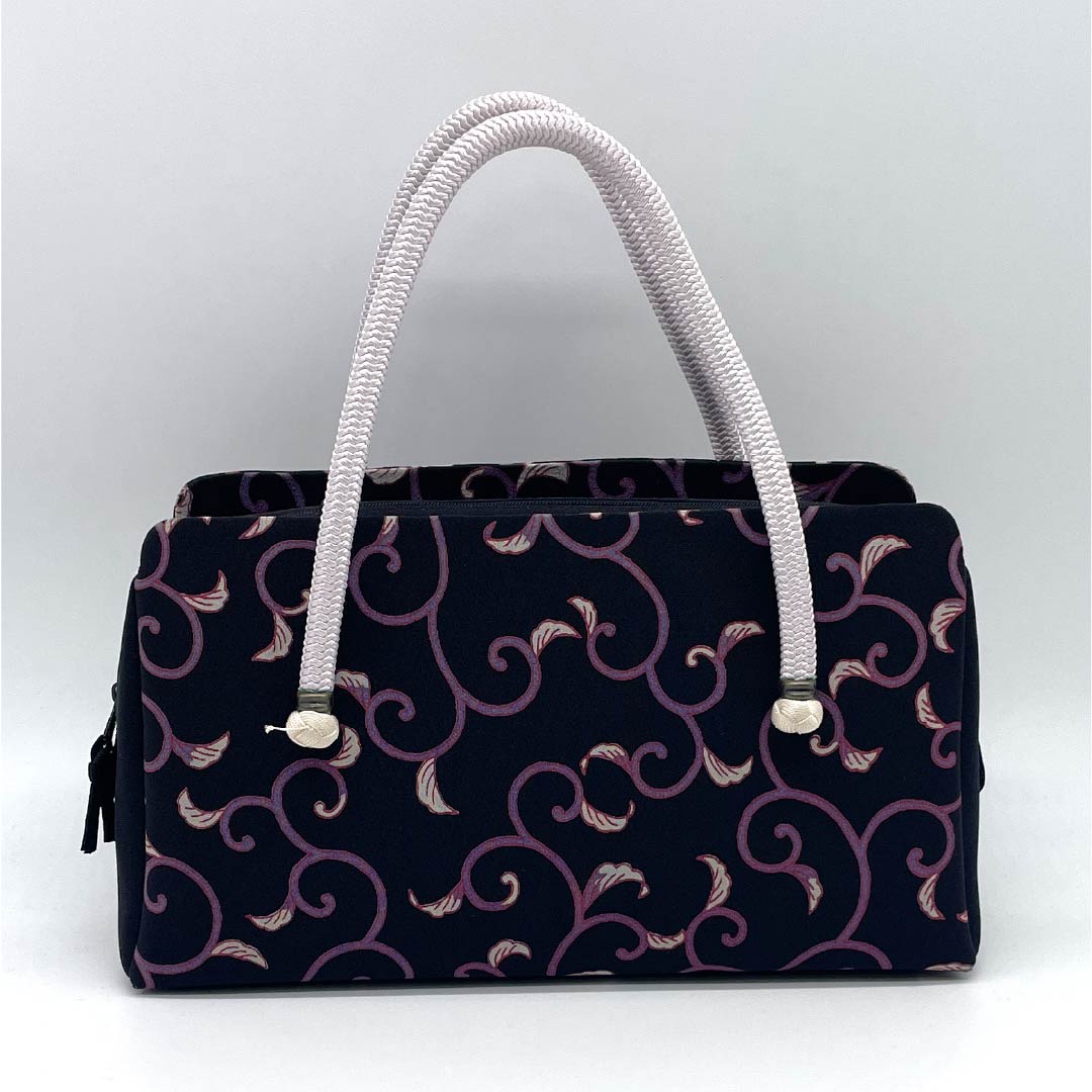 (Like New) Casual Japanese Style Bag, New Rank, Goshima Himo Rikyu Bag, Black, 113900101110