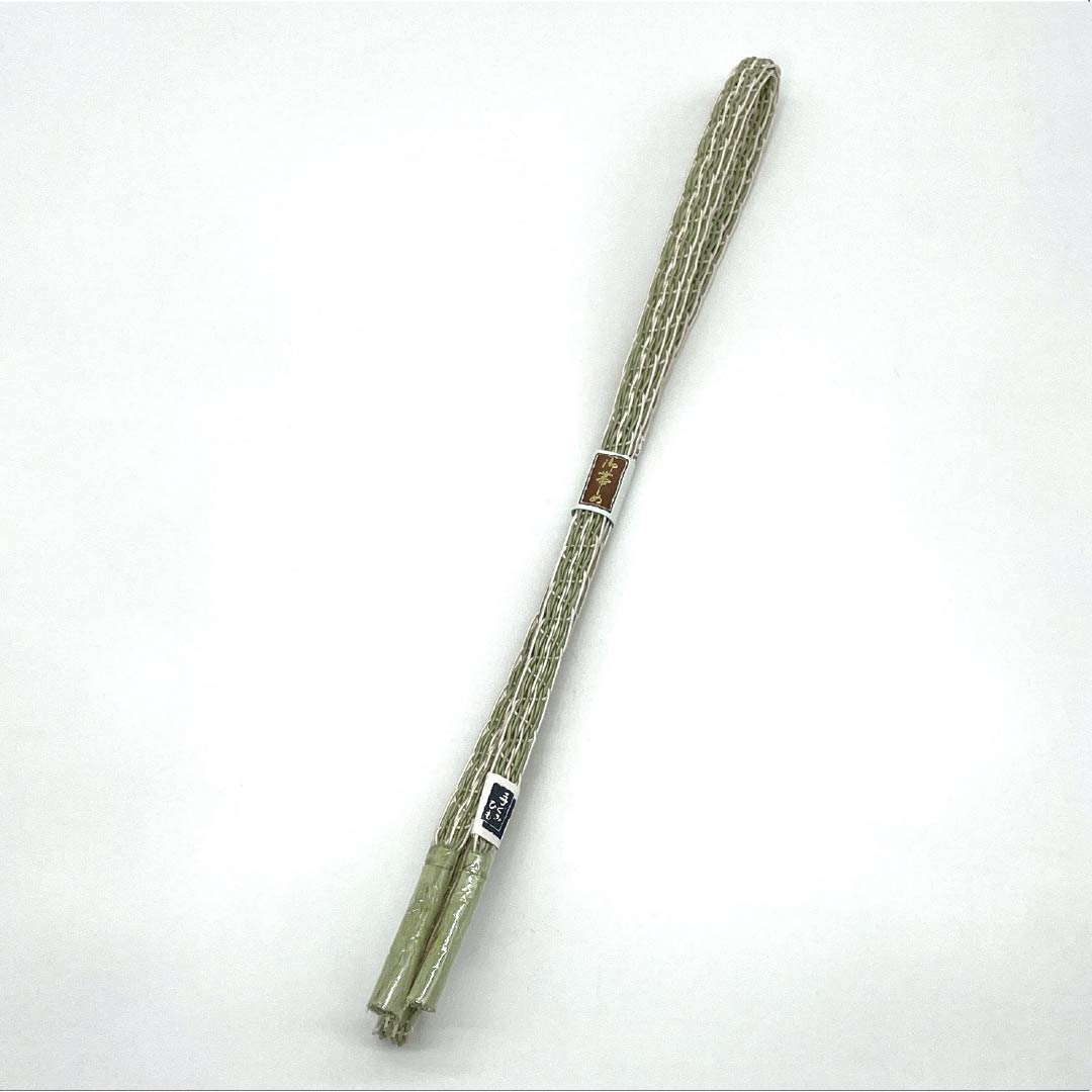 (新品)帯締め 正絹 NEWランク 薄柳色(うすやなぎいろ) 単衣用 夏用 長さ約160cm 幅約1.2cm カジュアル 緑系 1135005501319