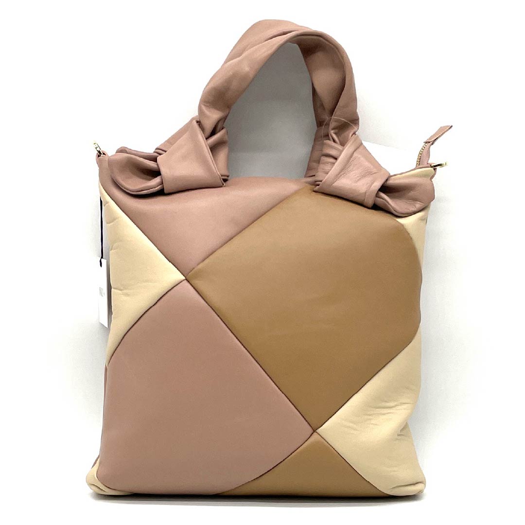 (Like New) Western-style Cowhide Leather Bag, S-Rank, Like New, Cowhide Leather, 2-Way, Pink, 119700027213