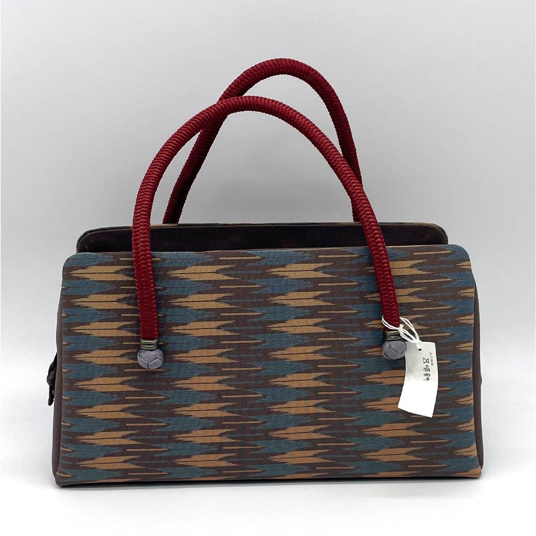 (Like New) Japanese Style Bag, Casual, New Rank, Goshima Himo Rikyu Bag, Brown, 113900104114