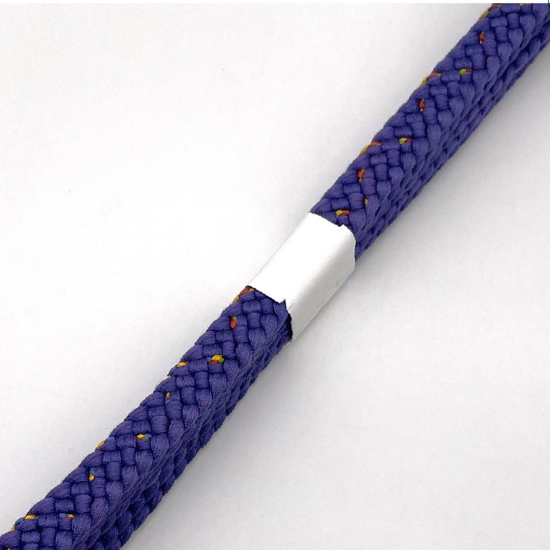 S-Rank Silk Obi-jime (Sash Band) in Flower Purple (Hanamurasakiiro) - Colorful, Approx. 153cm Long, Approx. 1.2cm Wide, Casual, Purple, Product Number: 1135004452320