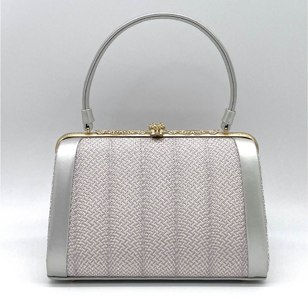 (Like New) Formal Japanese Style Bag, Goshima Himo, Purple, 113900100120