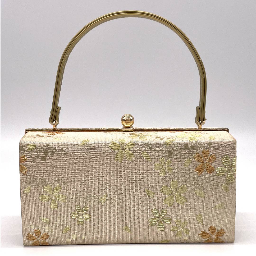 和装バック フォーマル 乙女色(おとめいろ) 振袖用 桜 古典柄 ピンク系 Aランク 113900037313