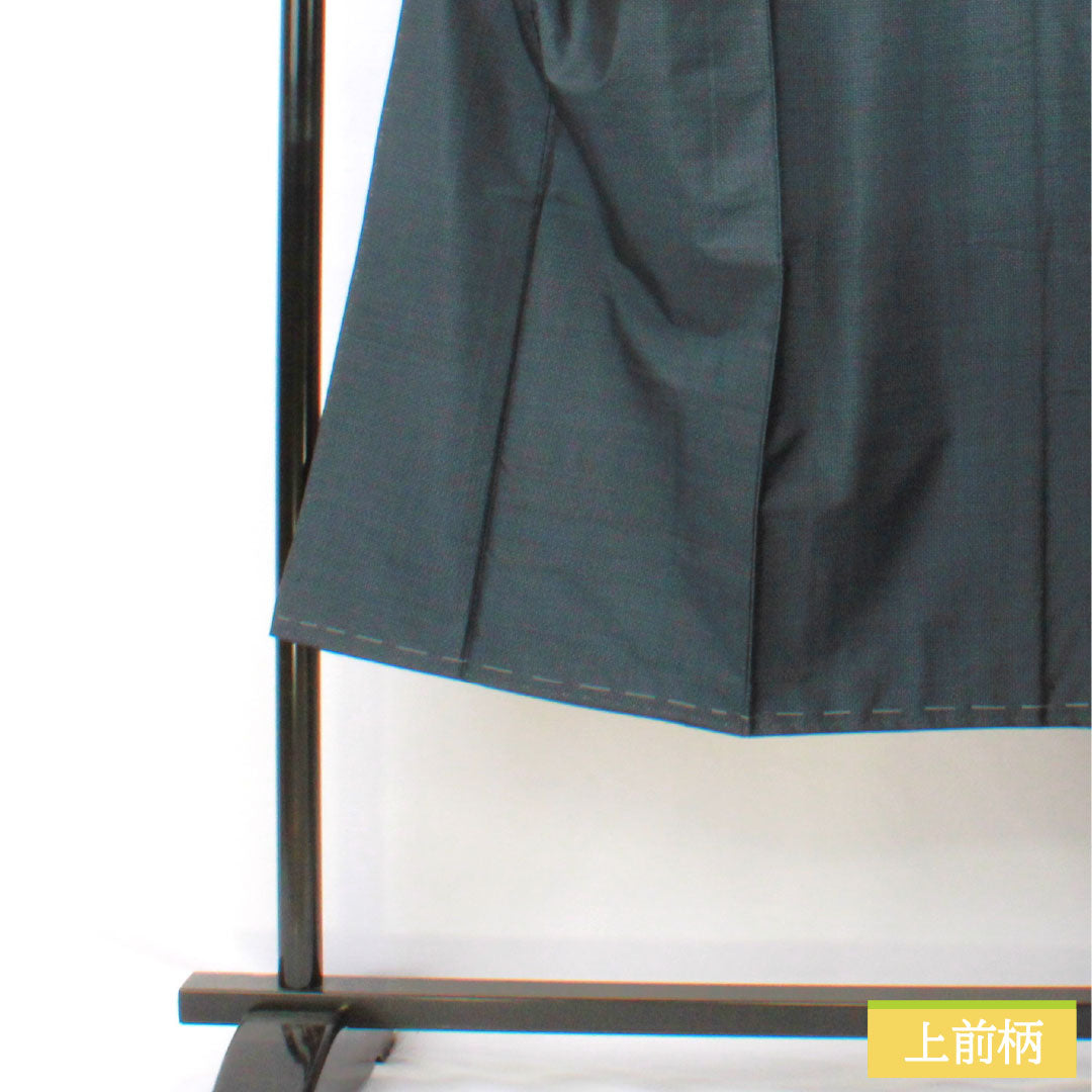 Men's silk S-rank kimono, length 135cm, sleeve length 67cm, Oshima Tsumugi 100 tortoiseshell weave, basting thread included, lined, navy blue, product number 1119001782318