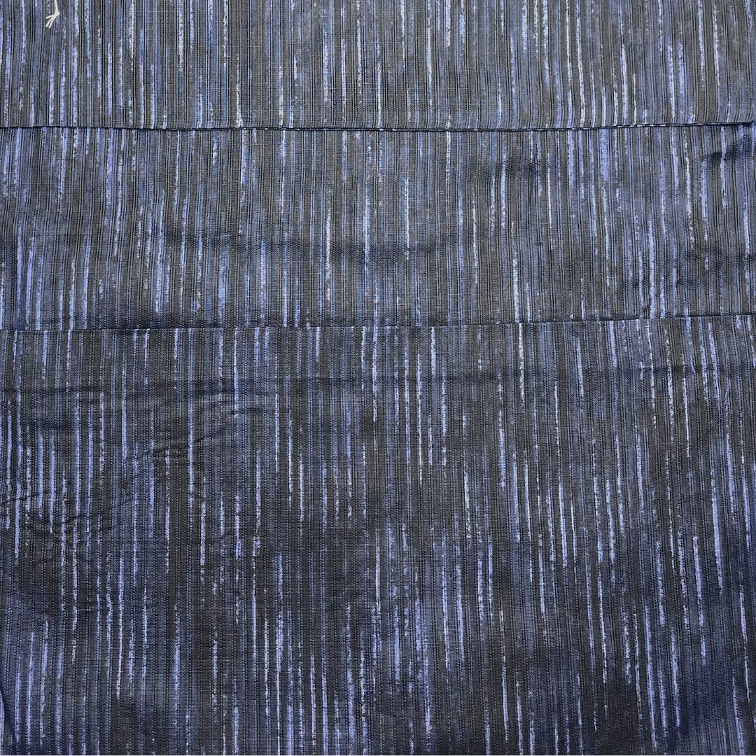 Men's Yukata Cotton NEW Rank Length 149cm Sleeve length 71cm Blue-brown XYLICOOL Cool-touch processing Stripes Unlined Navy 1138000081418