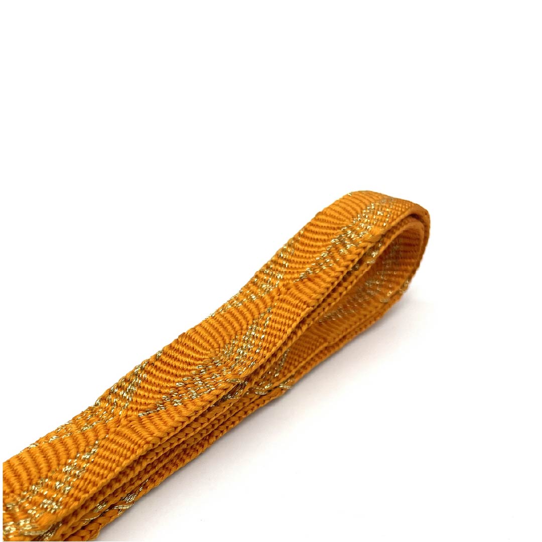 (New old stock) Belt ties, pure silk, orange, wide, length approx. 162cm, width approx. 1.7cm, formal, NEW rank, orange, 1135003411326