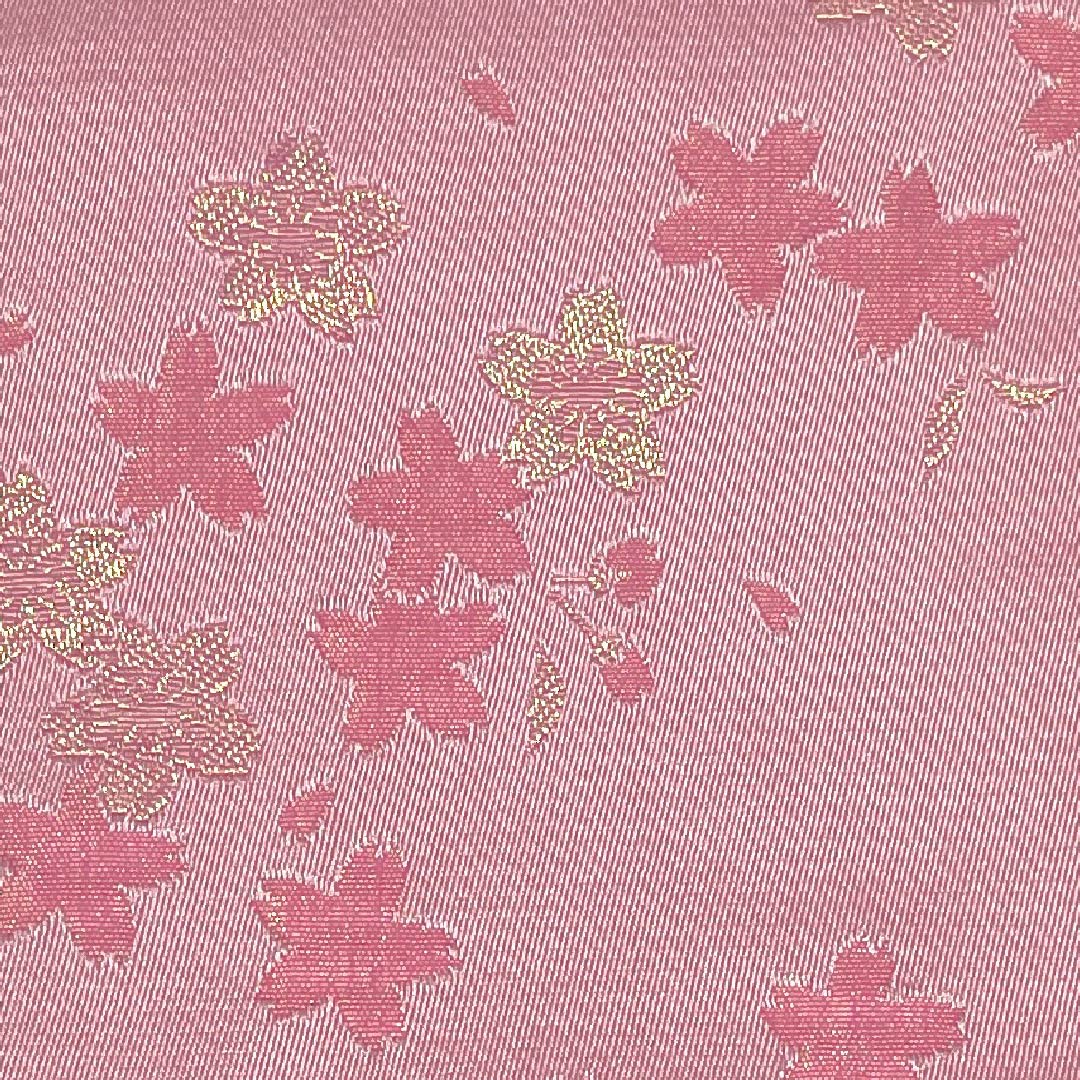 半幅帯 ポリエステル 桃色(ももいろ) anan 桜 浴衣用 帯丈358cm ピンク系 Sランク 1125002202313