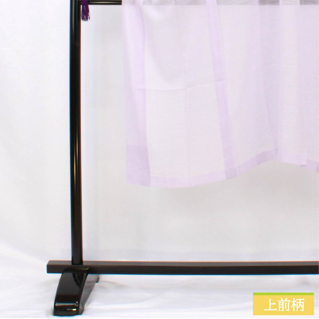 Summer polyester undergarment, length 129cm, sleeve length 65cm, light wisteria color, washable kimono, silk, S rank, purple, 1132002202120