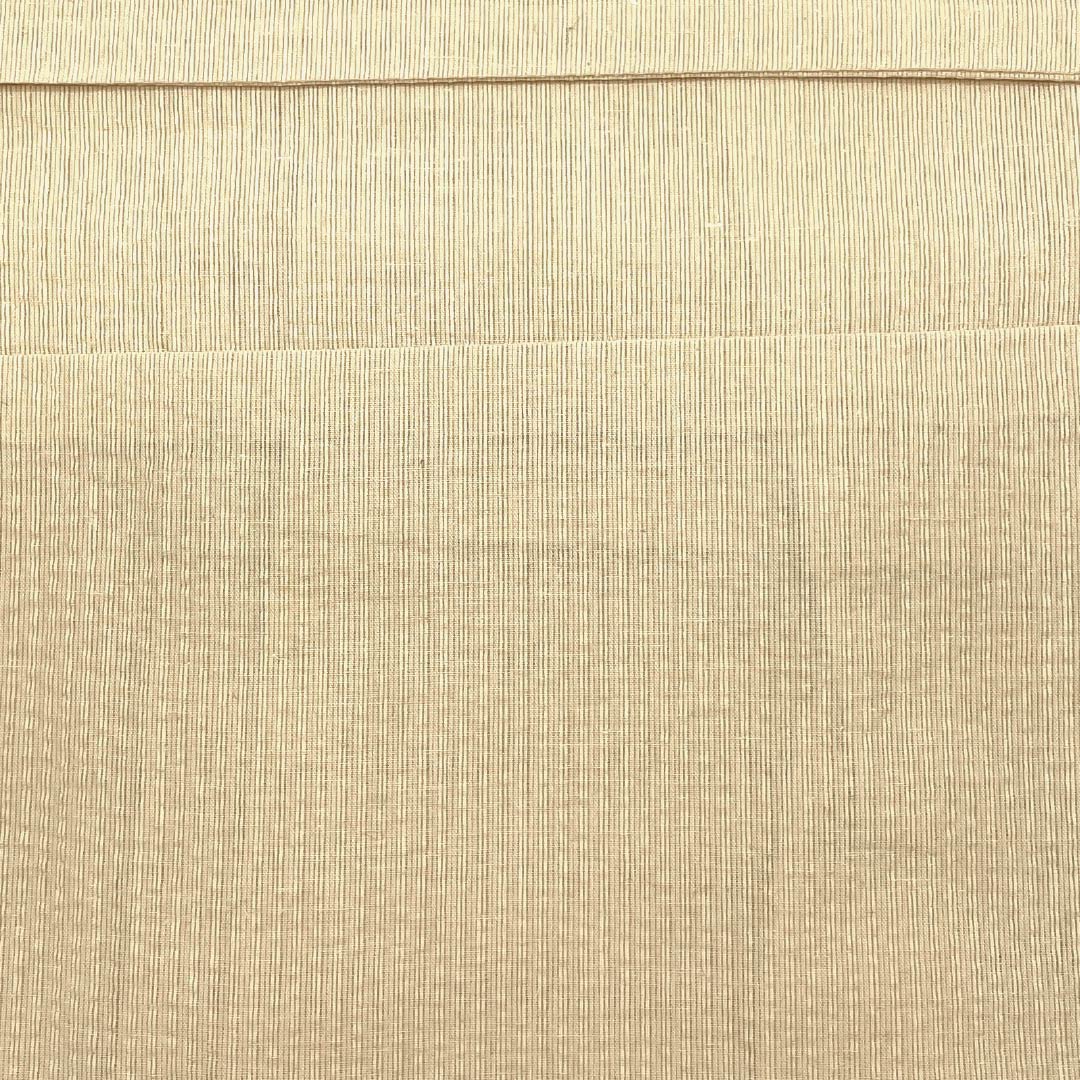 メンズ浴衣 綿麻 NEWランク 身丈151cm 裄丈72cm 砥粉色(とのこいろ) しじら織 単衣 ベージュ系 1138000311525