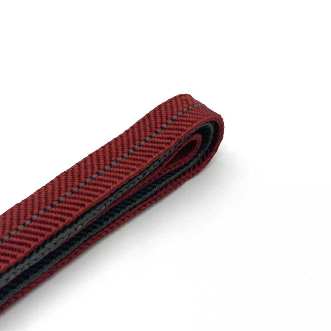 (New old stock) Obi-jime (belt fastener) made of pure silk, quarter-length cord, oxblood red (gyuketsukouiro) 2 colors, length approx. 159cm, width approx. 1.5cm, semi-formal, NEW rank, brown, 1135003101314