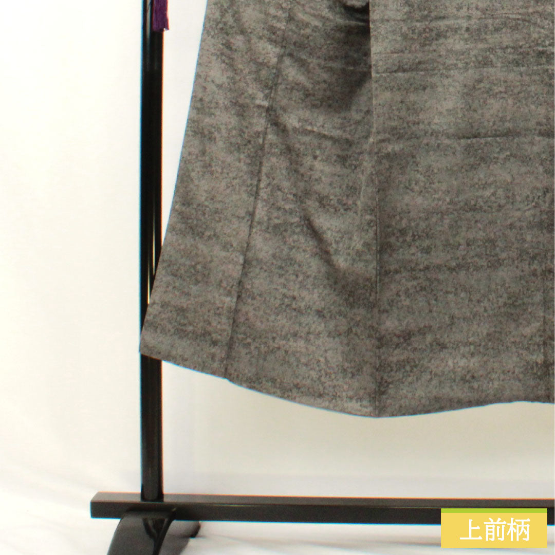 Men's pure silk, Rank A, length 139.5cm, sleeve-to-sleeve 68.5cm, pongee fabric, gradated dyeing, lined, grey family, 1119001723322