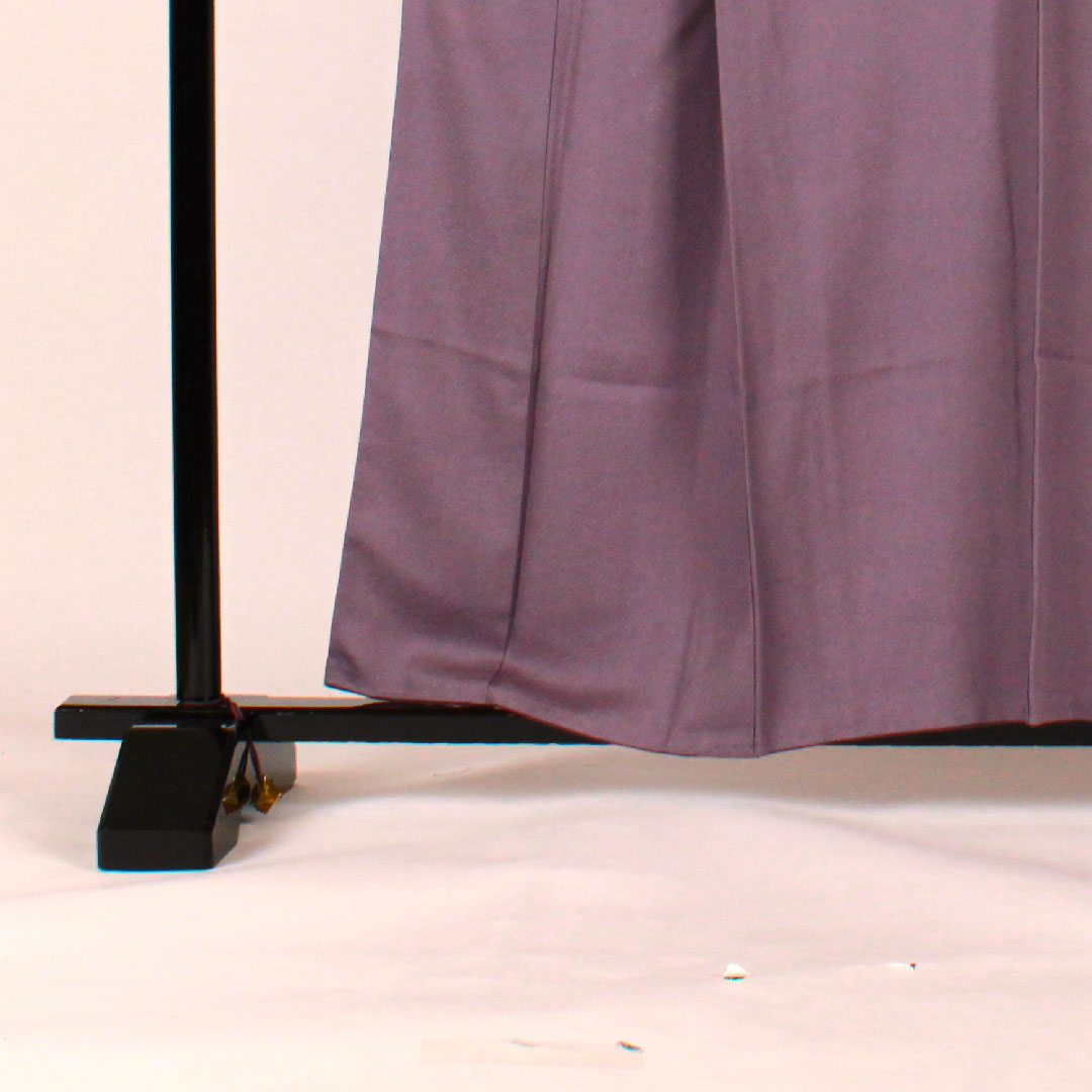 小紋 身丈158.5cm 裄丈62cm 単衣 江戸小紋 鮫柄 正絹 Sランク 紫系 1115001152320