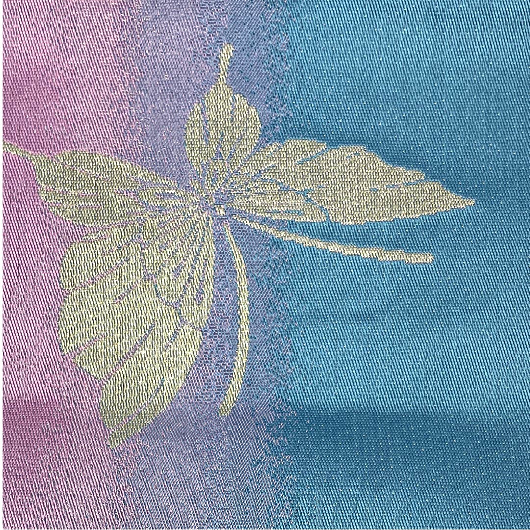 Half-width obi, polyester, butterfly, obi length 336cm, gradation style, A rank, 1125001683399