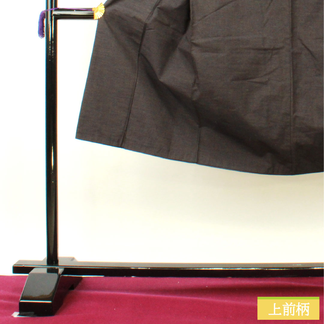 男物 正絹 身丈129cm 裄丈63.5cm 黒鼠色(くろねずいろ) 真綿紬 Sランク 袷 茶系 1119000852214