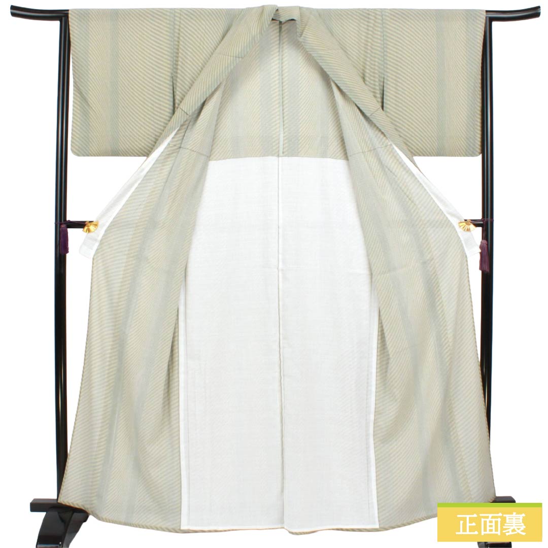 Summer Polyester Komon, S-rank, Length 163cm, Sleeve-to-shoulder 64.5cm, Abstract Pattern, Washable Kimono, Ro (Gauze Weave), Multicolor, 1132003262428