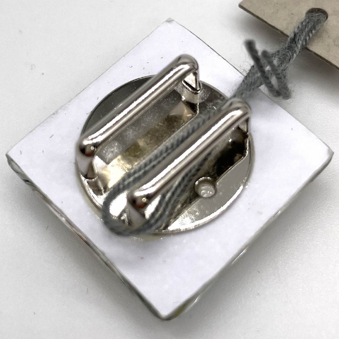 (New old stock) Obi fasteners, other casual items, white, acrylic resin, flower, arabesque, length approx. 2.5cm, width approx. 2.5cm, S rank, white, 1137000212911