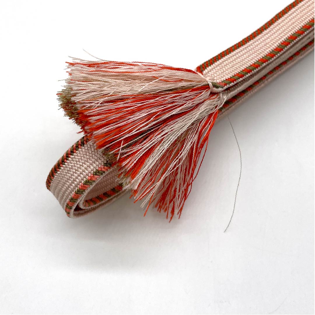 S-Rank Silk Otomeiro (Girl's Color) Obijime (Semi-Formal) Approx. 159cm Long, 1.5cm Wide, Pink, Product Number: 1135004262313