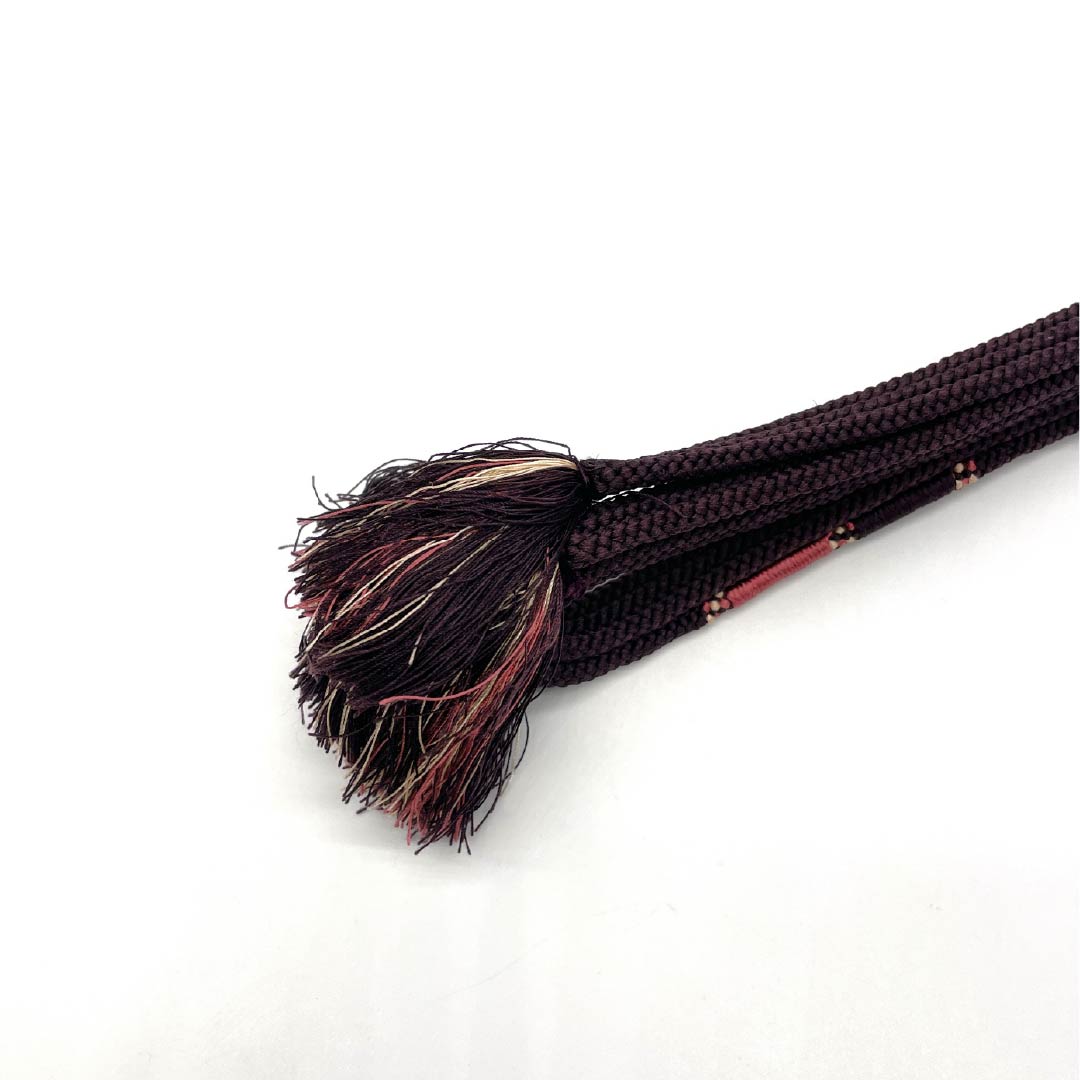 Obijime Silk S-Rank - Futari Shizuka Color - Length approx. 164cm, Width approx. 1cm, Casual, Purple - 1135005992320