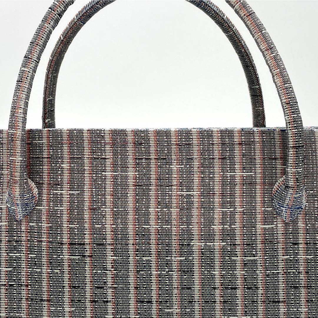 (Like New) Casual Japanese Style Bag, New Rank, Tsumugi Rikyu Bag, Gradient Pattern, 113900124199