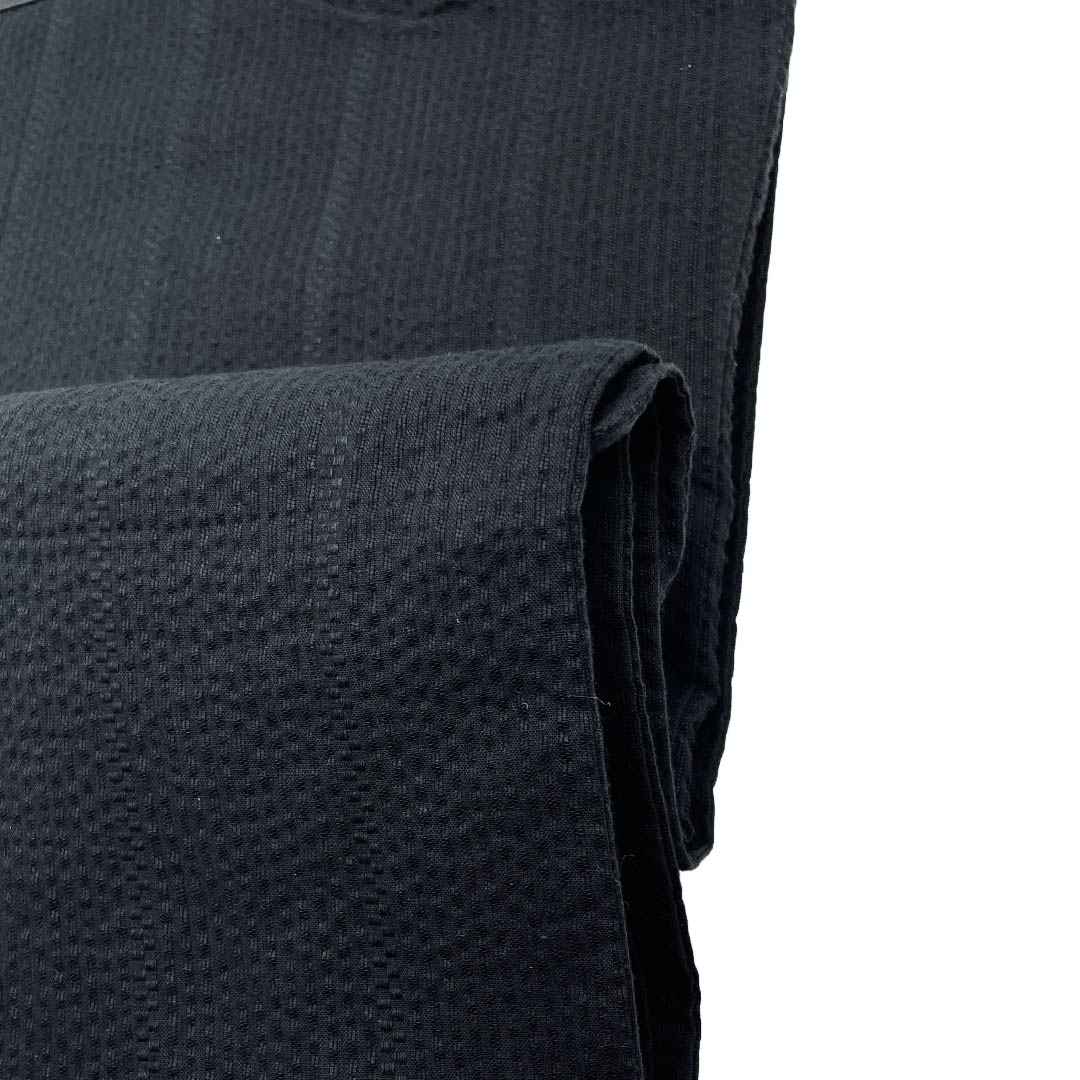 (新品)メンズ浴衣 木綿 NEWランク 身丈150cm 裄丈69cm 黒色(くろいろ) MDeen 骸骨 ドクロ 単衣 黒系 1138000401310