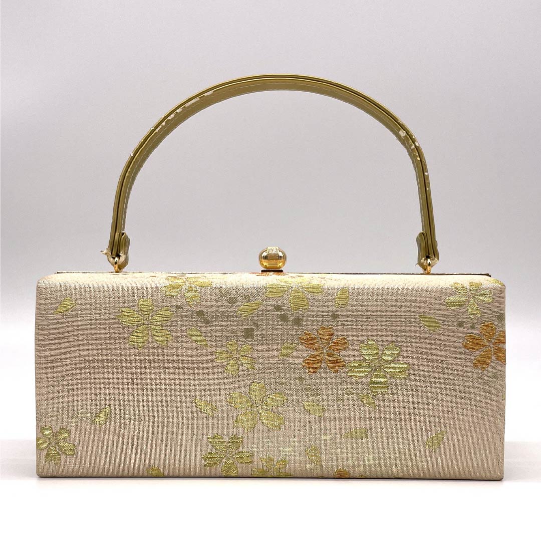 和装バック フォーマル 乙女色(おとめいろ) 振袖用 桜 古典柄 ピンク系 Aランク 113900037313