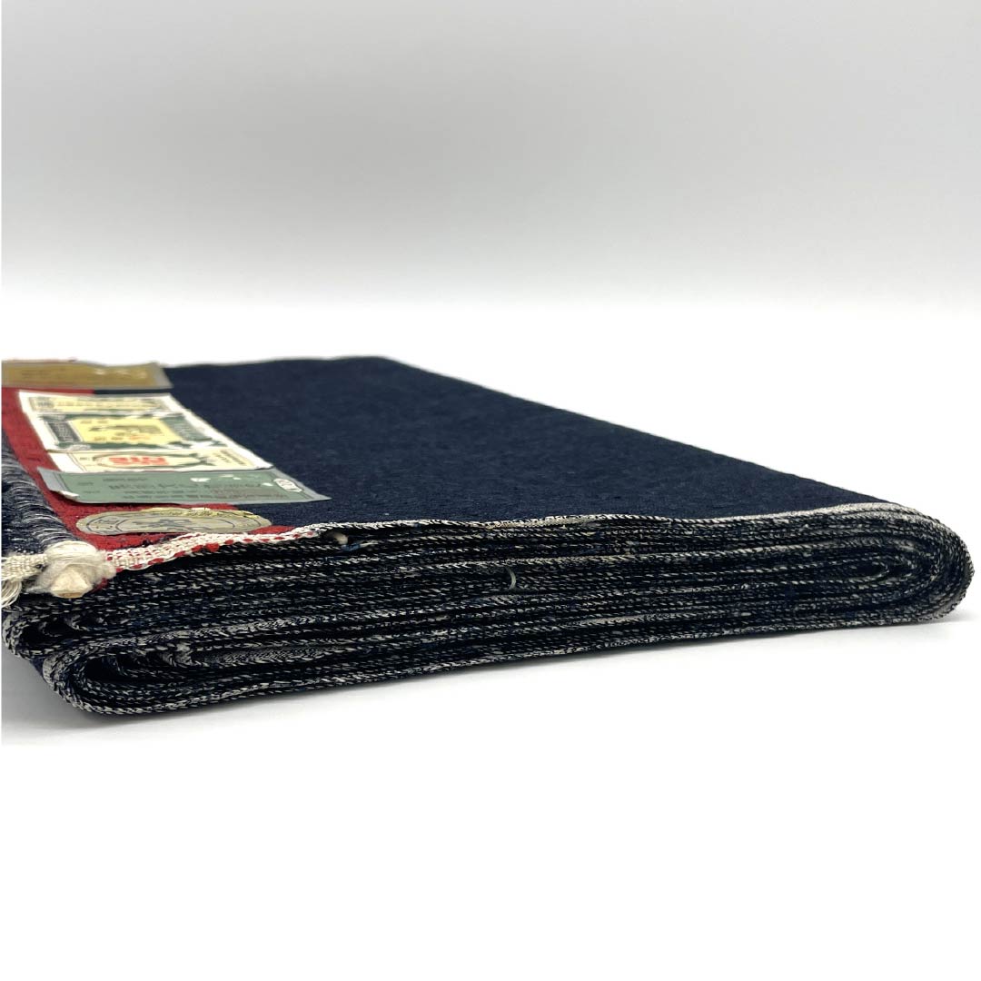 Men's Silk Fabric, New Rank, Fusubeiro (Smoked Color), Authentic Yuki Tsumugi, Size 120, Tortoise Shell, Red Selvedge, Navy Blue, 1130001291918