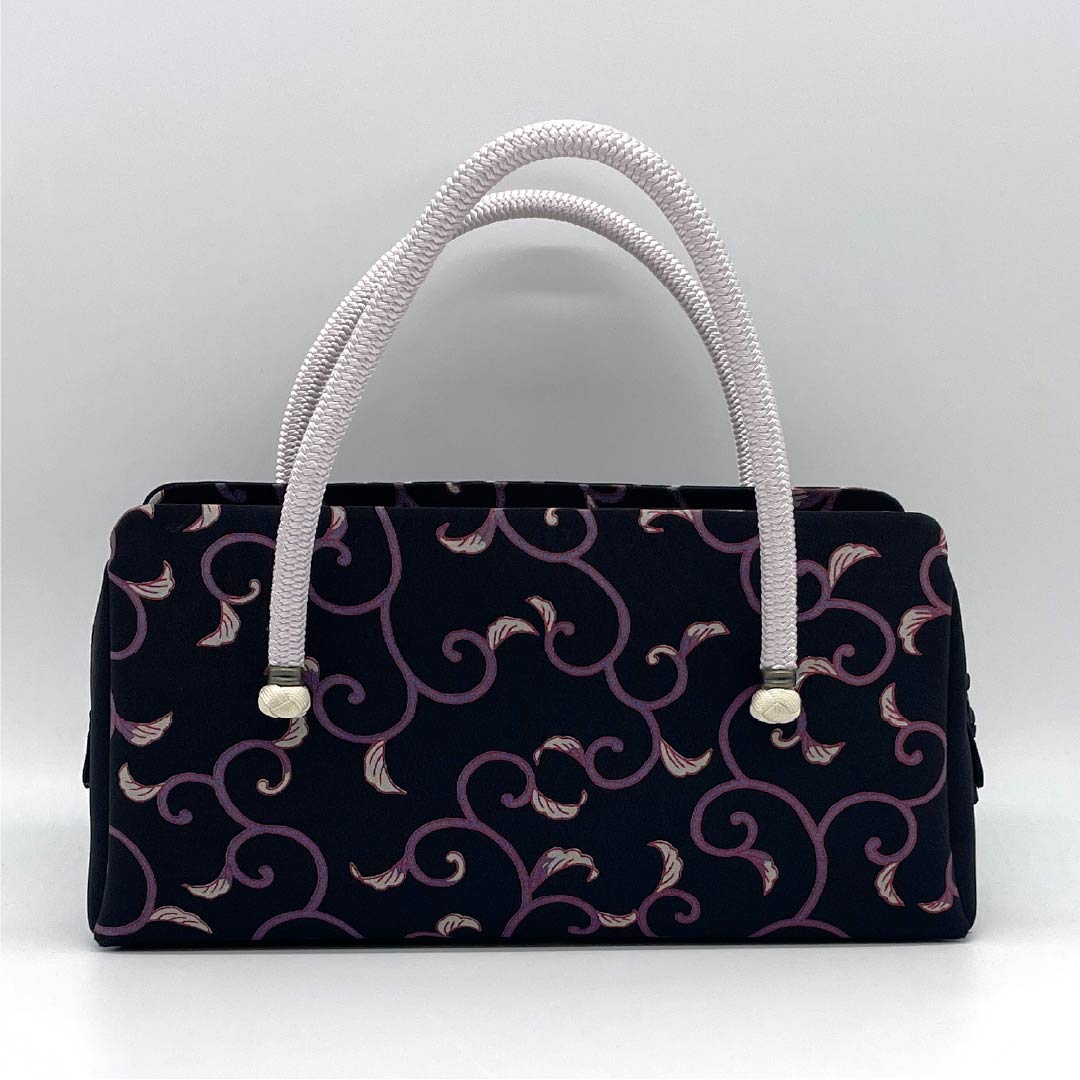 (Like New) Casual Japanese Style Bag, New Rank, Goshima Himo Rikyu Bag, Black, 113900101110