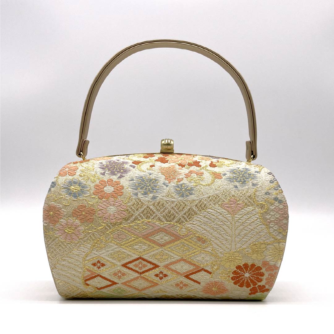 和装バック フォーマル 金色(きんいろ) 振袖用 古典柄 吉祥文様 金系 Aランク 113900040321