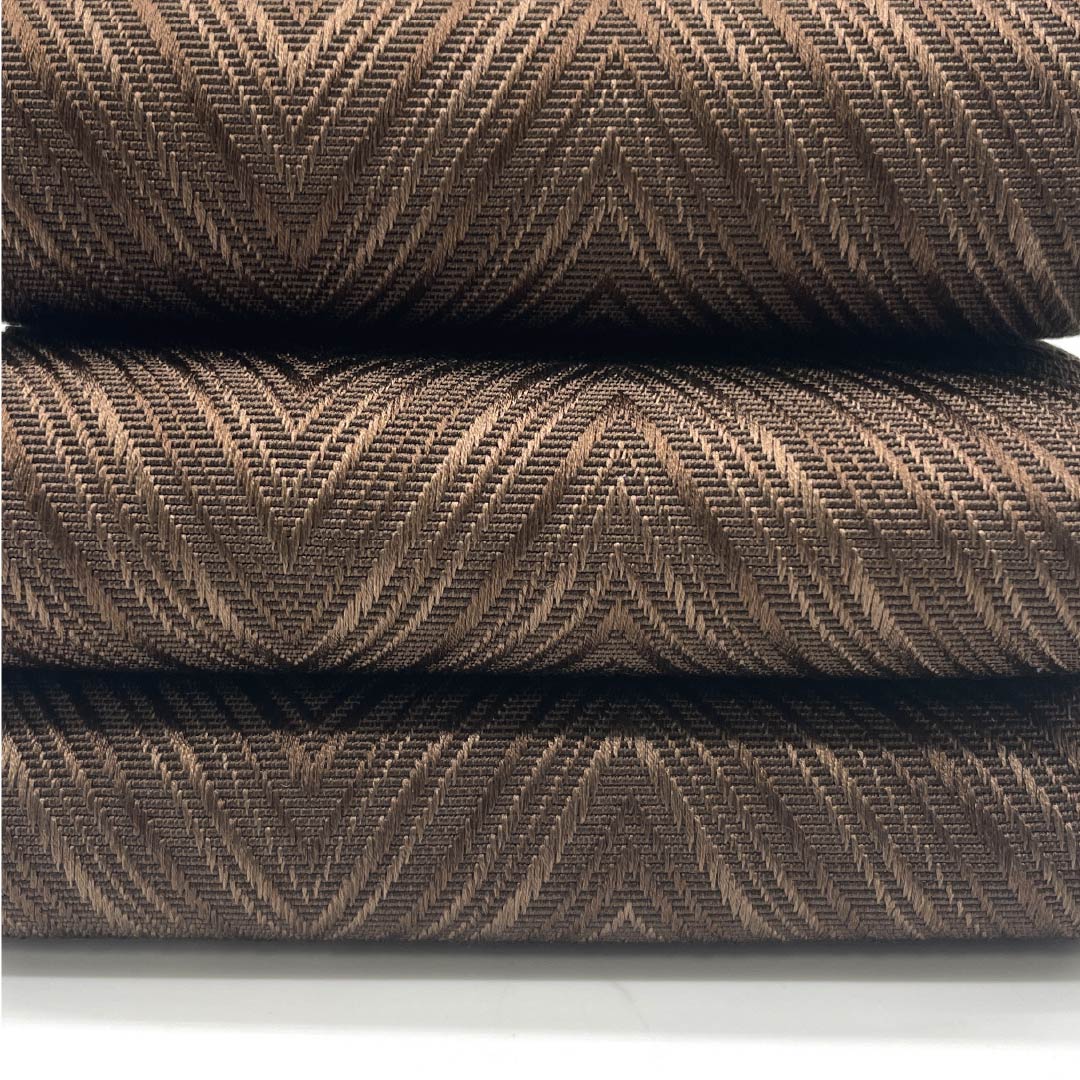 Untailored Square Obi (Sash) - Pure Silk, S-Rank, Burnt Fragrance Color, Ueda Orimono, Length 396cm, Width 9.5cm, Brown, Item Number: 1134000532914