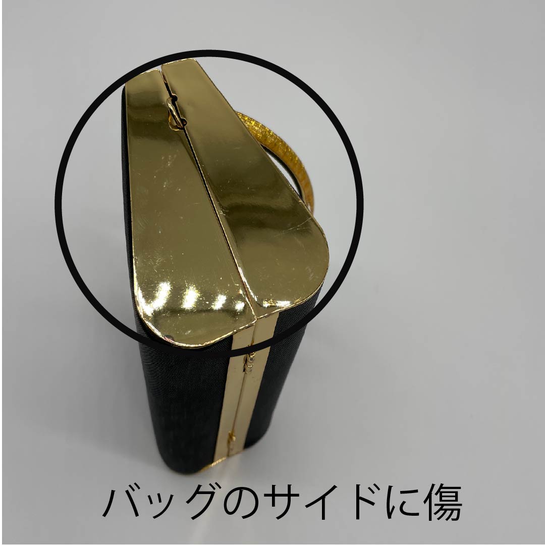 パーティバッグ セミフォーマル 黒色(くろいろ) X.CLUSIVE PARIS 2way 黒系 Aランク 113900001310