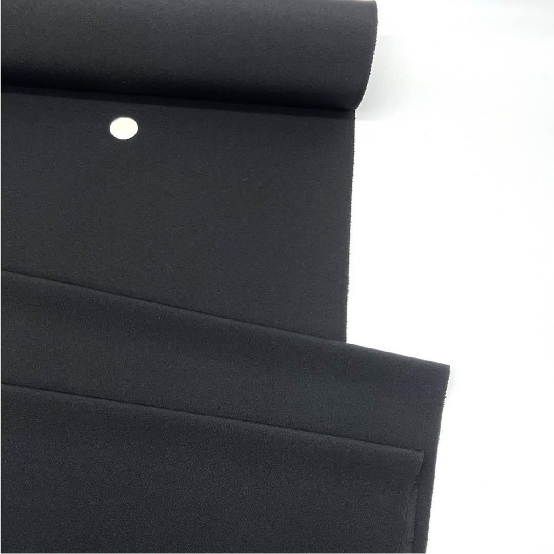 Mourning Cloth, Pure Silk, S-Rank, Stone-Mounted, Deep Muddy Black, Tango Chirimen, Black, 1130001262910