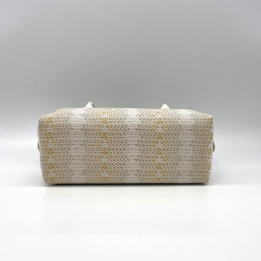 (Like New) Semi-Formal Japanese Bag, New Rank, Triaxial Weave Nishijin-ori Rikyu Bag, Gradient Pattern, 113900094199