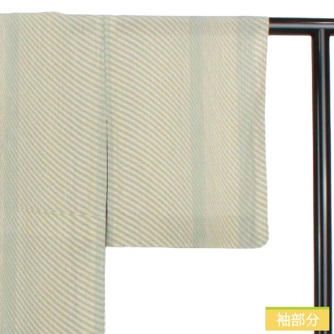 Summer Polyester Komon, S-rank, Length 163cm, Sleeve-to-shoulder 64.5cm, Abstract Pattern, Washable Kimono, Ro (Gauze Weave), Multicolor, 1132003262428