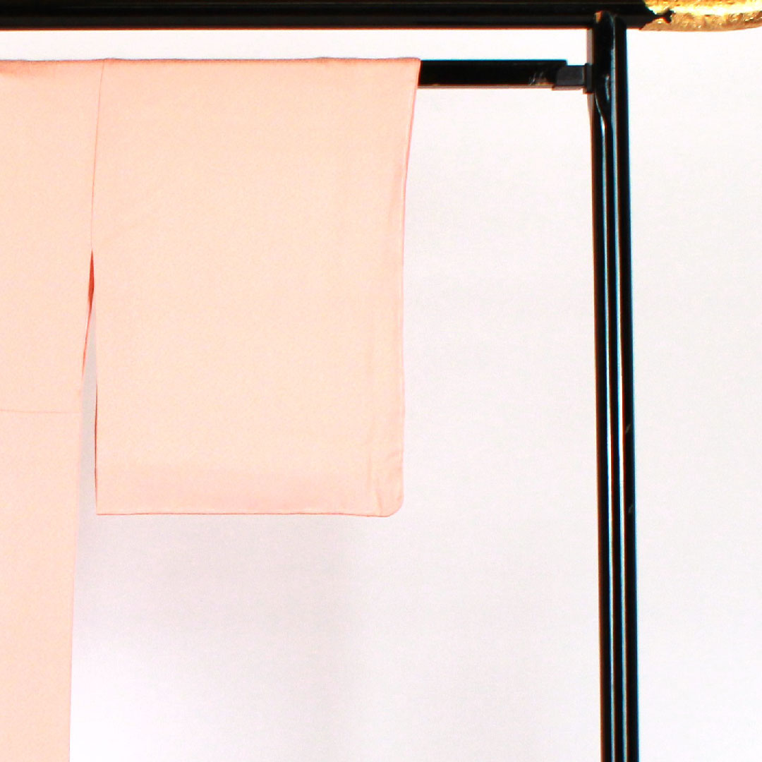Homongi, lined, length 155cm, sleeve length 62cm, embroidery, pure silk, S rank, pink, 1112001242313