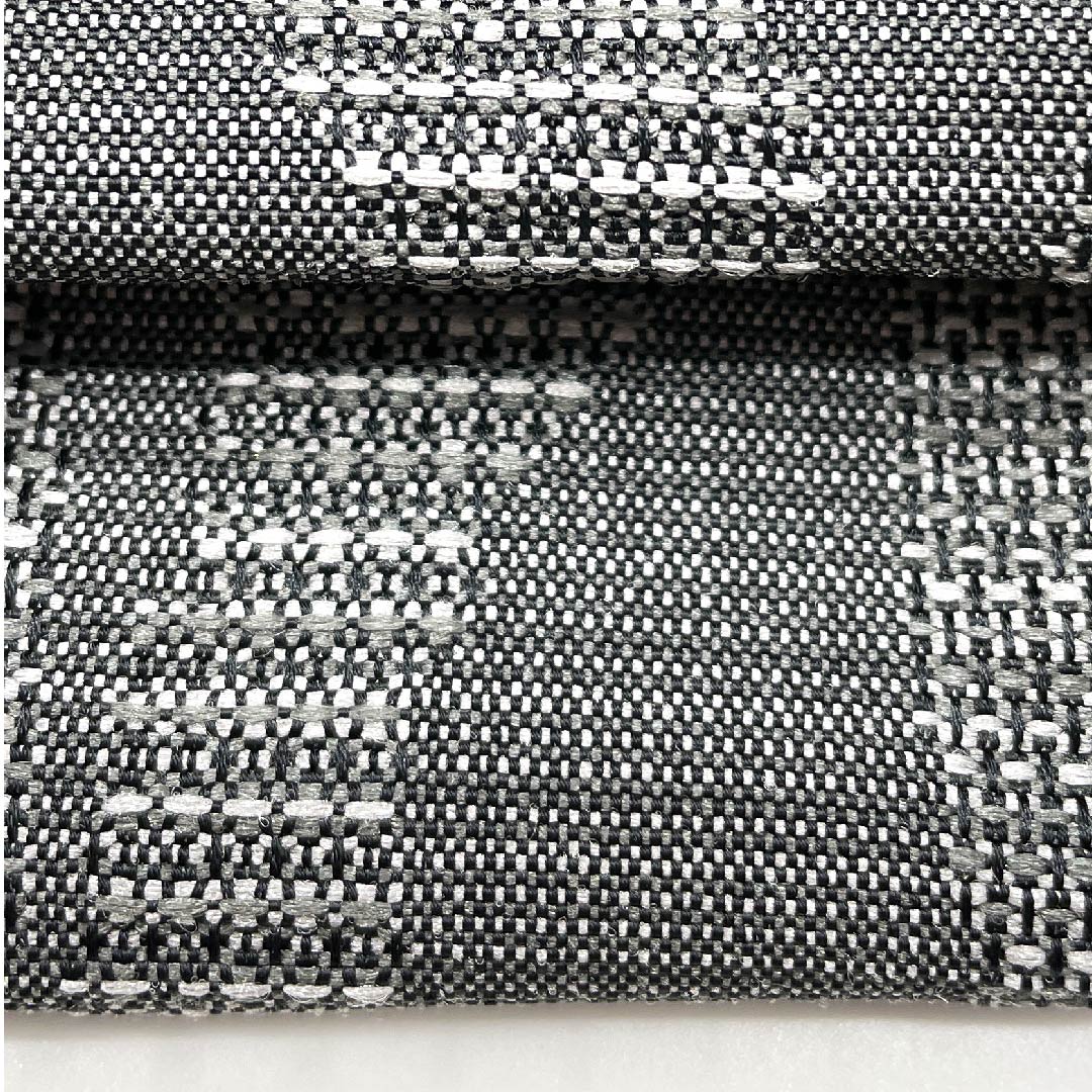 Kaku-obi (sash) made of polyester in ink-colored (guzumi-iro) with a flowing water pattern. Unused. Length 398cm, width 10.5cm. New rank. Gray. 1134000111922