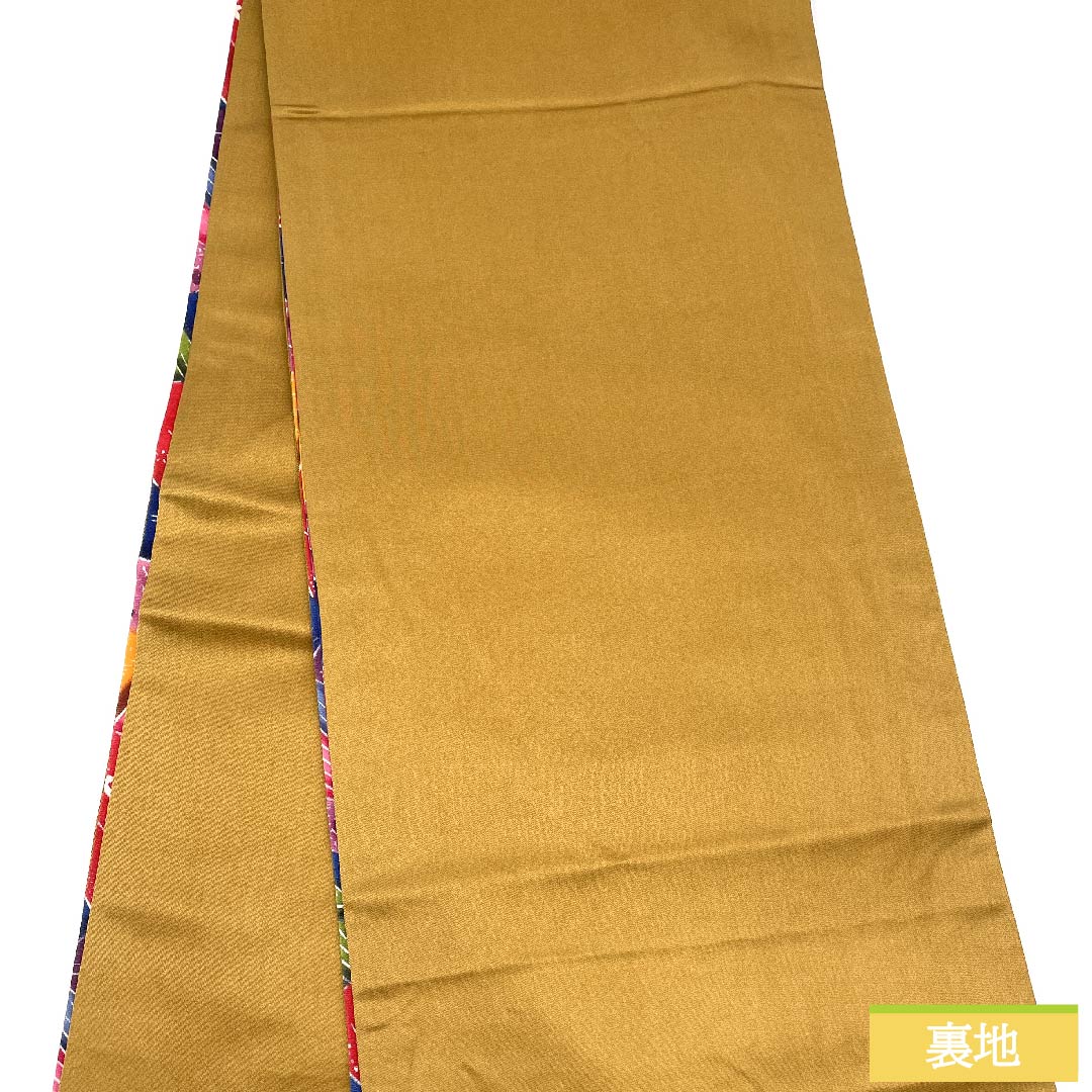 Nagoya obi, Kyoto bag obi, gradation, stencil dyeing, Kyoto Bingata, Seigaiha, Toyama, obi length 410cm, pure silk, S rank, full length, casual, gradation style, 1124005732399, Kyoto bag