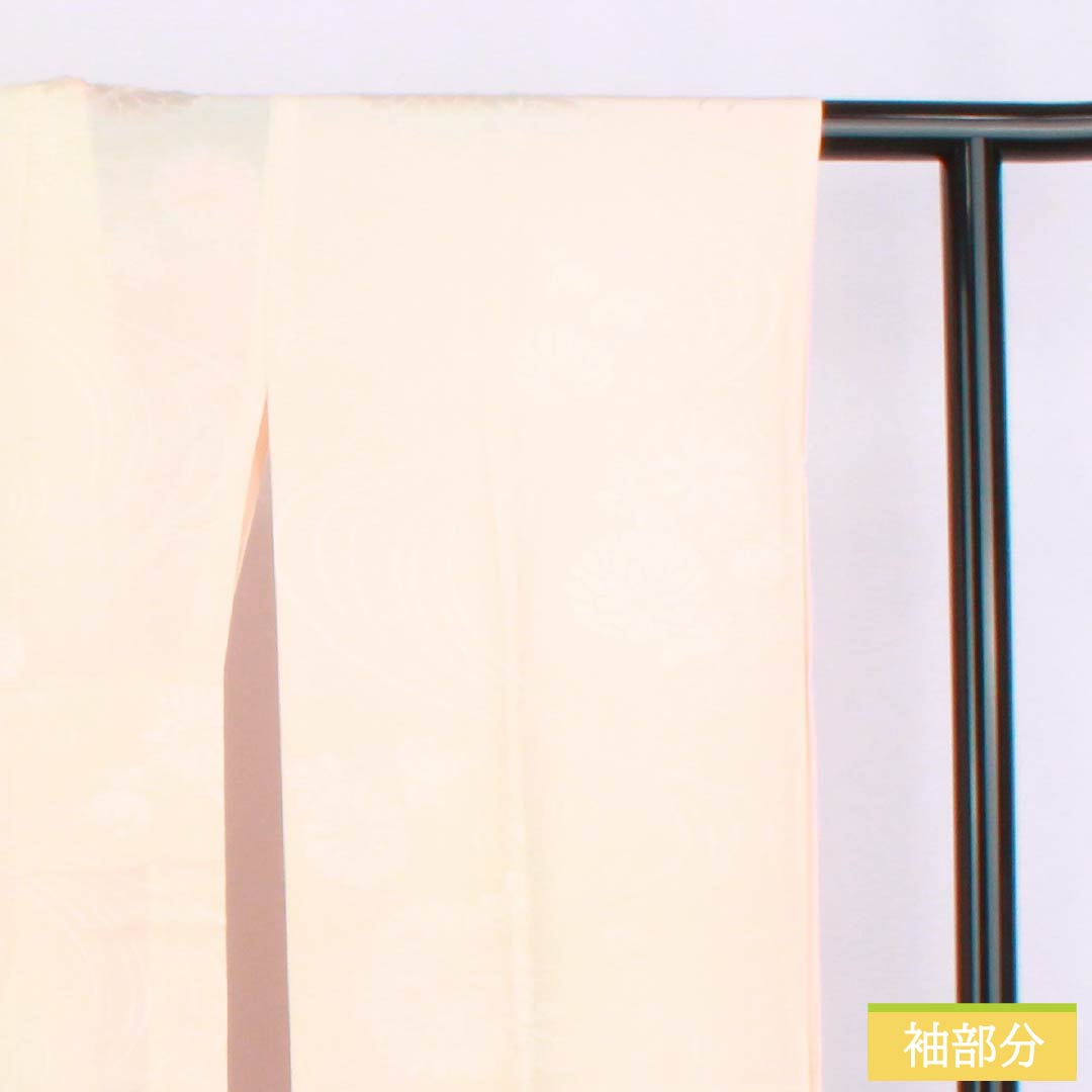 長襦袢 正絹 Sランク 身丈121cm 裄丈63.5cm 単衣 乙女色(おとめいろ) 吉祥文様 ピンク系 1129000792213