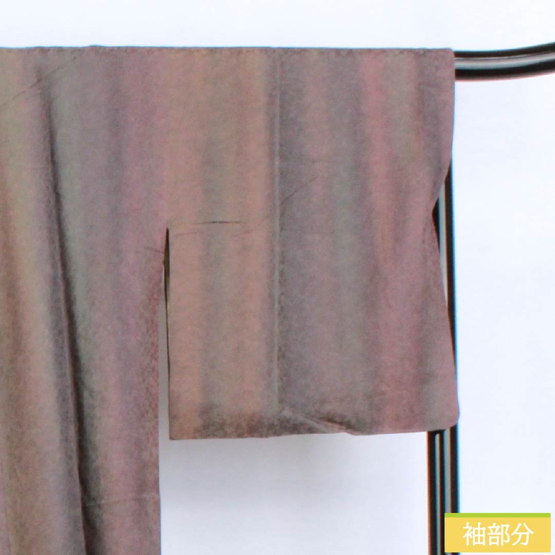 Traveling Kimono, Pure Silk, S-Rank, Length 89.5cm, Sleeve Length 66cm, Gradient Pattern, Silk Soft Guard, Lined, 1117001262999