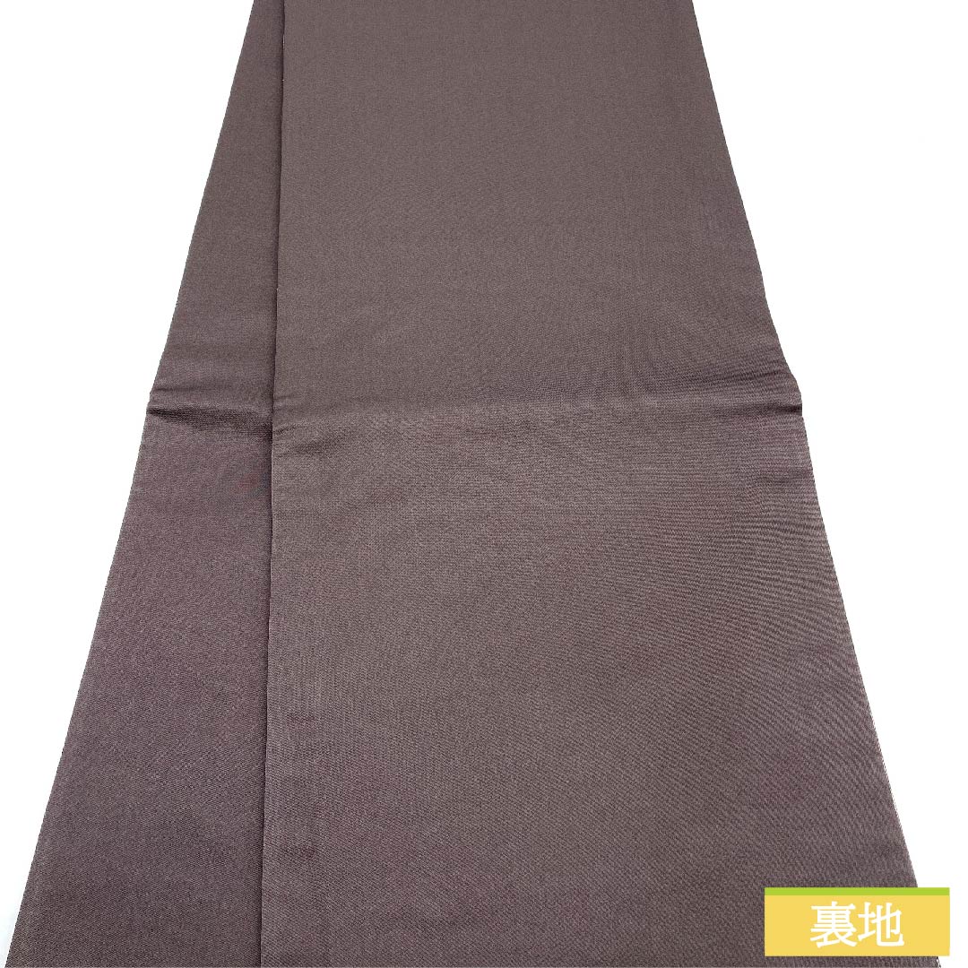 袋帯 正絹 銀色(ぎんいろ) 加納幸 琳派老松 箔霜華 帯丈448cm Sランク 六通 フォーマル 銀系 1123011382322