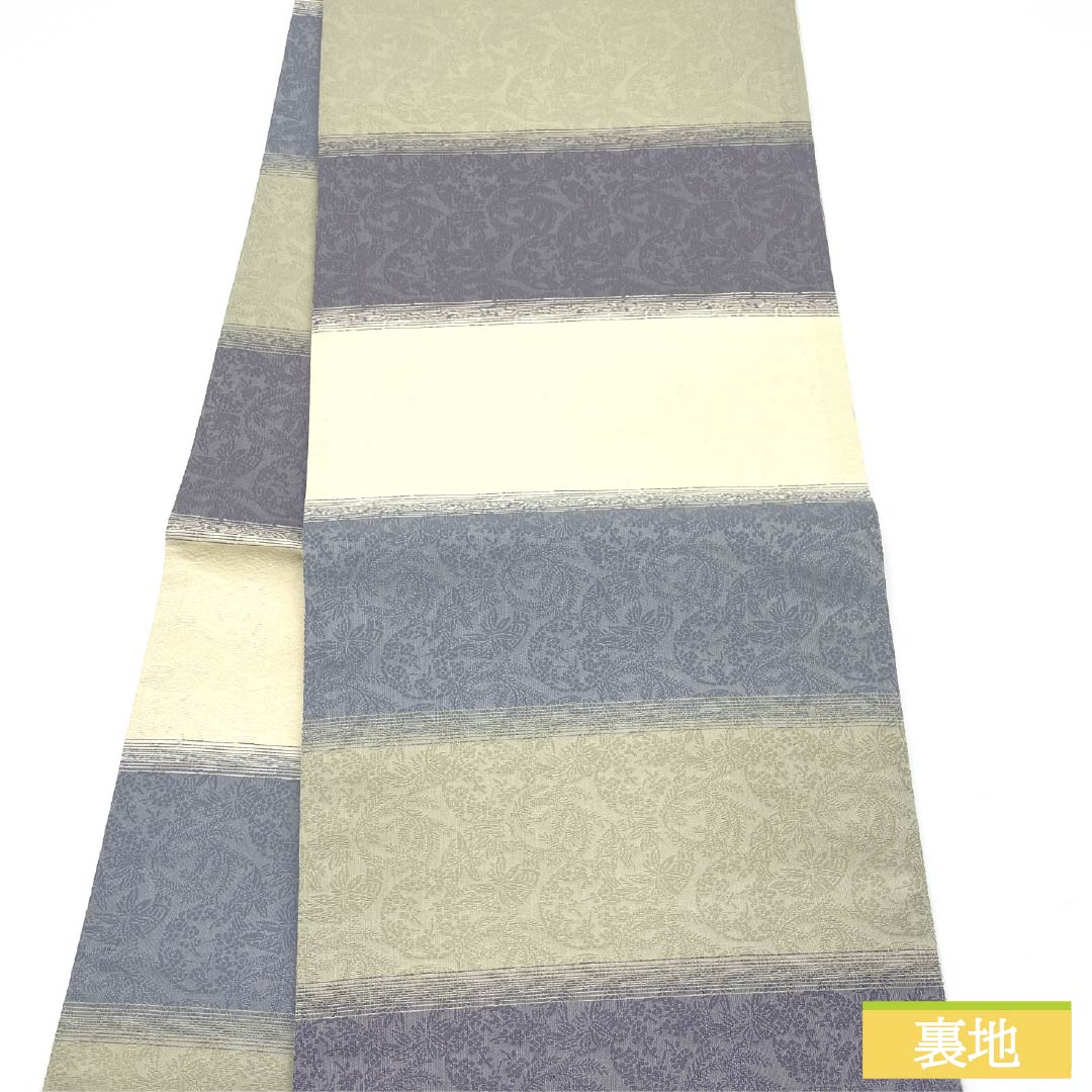Formal white obi, pure silk, S-rank, Daiomatsu pattern, for formal kimono, 444cm long, six-fold hem, white, 1123015152311