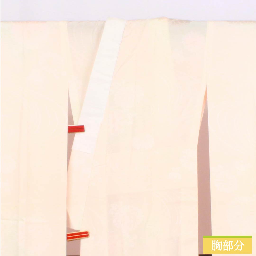 長襦袢 正絹 Sランク 身丈121cm 裄丈63.5cm 単衣 乙女色(おとめいろ) 吉祥文様 ピンク系 1129000792213