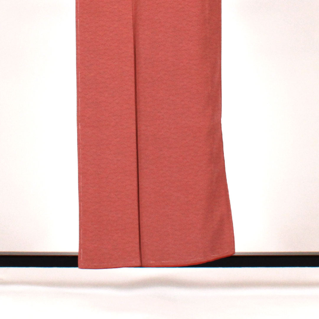 小紋 身丈157cm 裄丈63cm 袷 江戸小紋 松柄 草木染 正絹 Aランク ピンク系 1115000683313