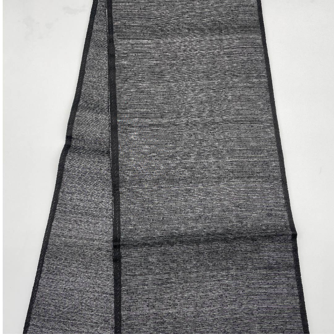 Fukuro Obi, Summer Obi, Black, Bamboo, Dragonfly, Summer, Obi Length 440cm, Pure Silk, A Rank, Pointed Pattern, Casual, Black, 1123007723310