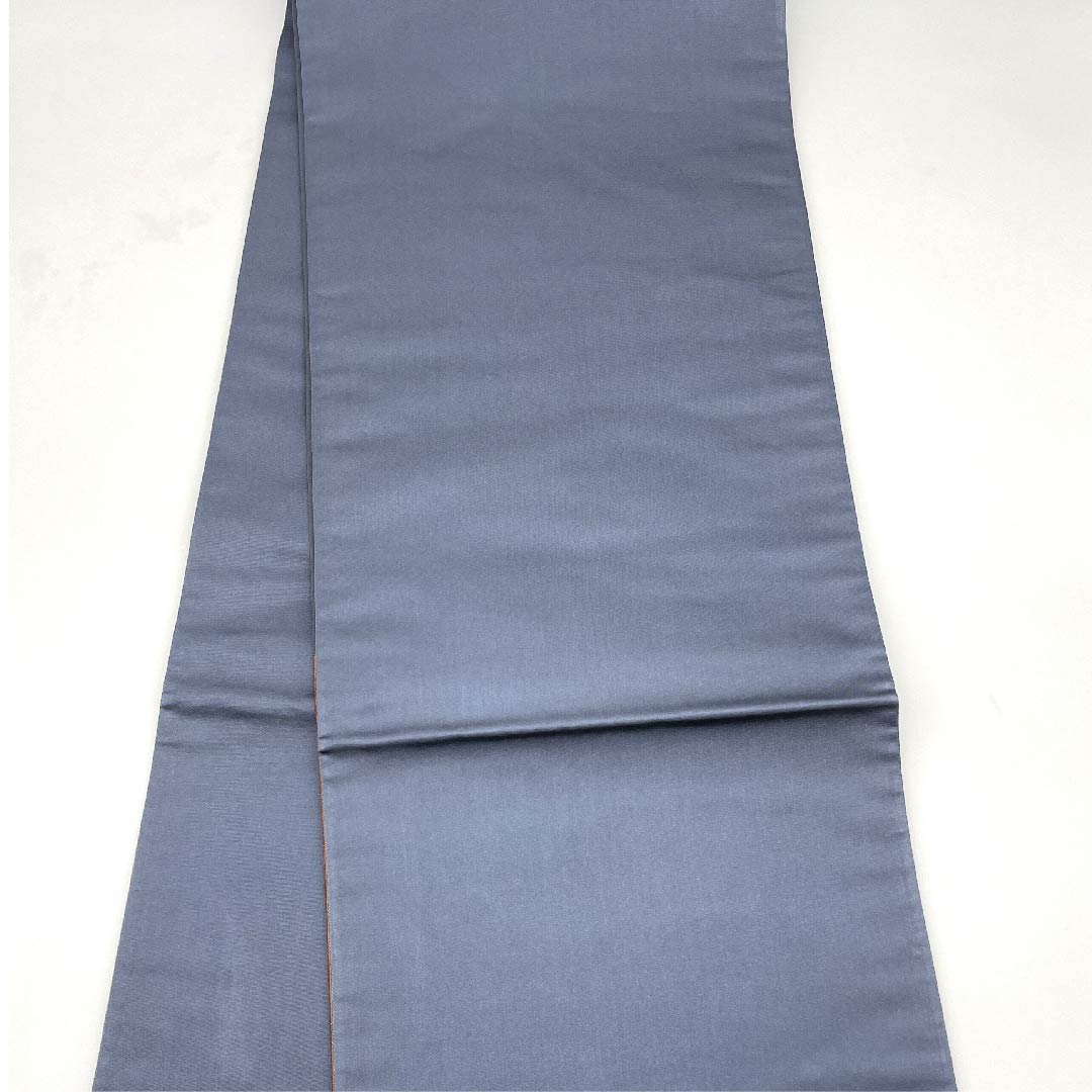 Fukuro Obi (Fukuro obi) in rust red, Shirayaen Oba, geometric pattern, obi length 434cm, pure silk, S rank, six-pass, casual, gradation style, 1123008802399