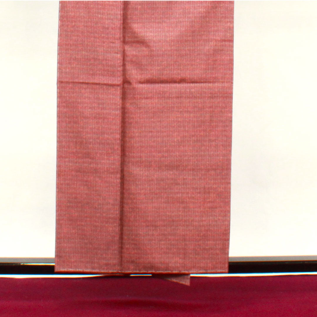 紬 正絹 身丈156cm 裄丈60.5cm 伊那紬 格子 伝統工芸品 Sランク 袷 グラデーション系 1116002182399