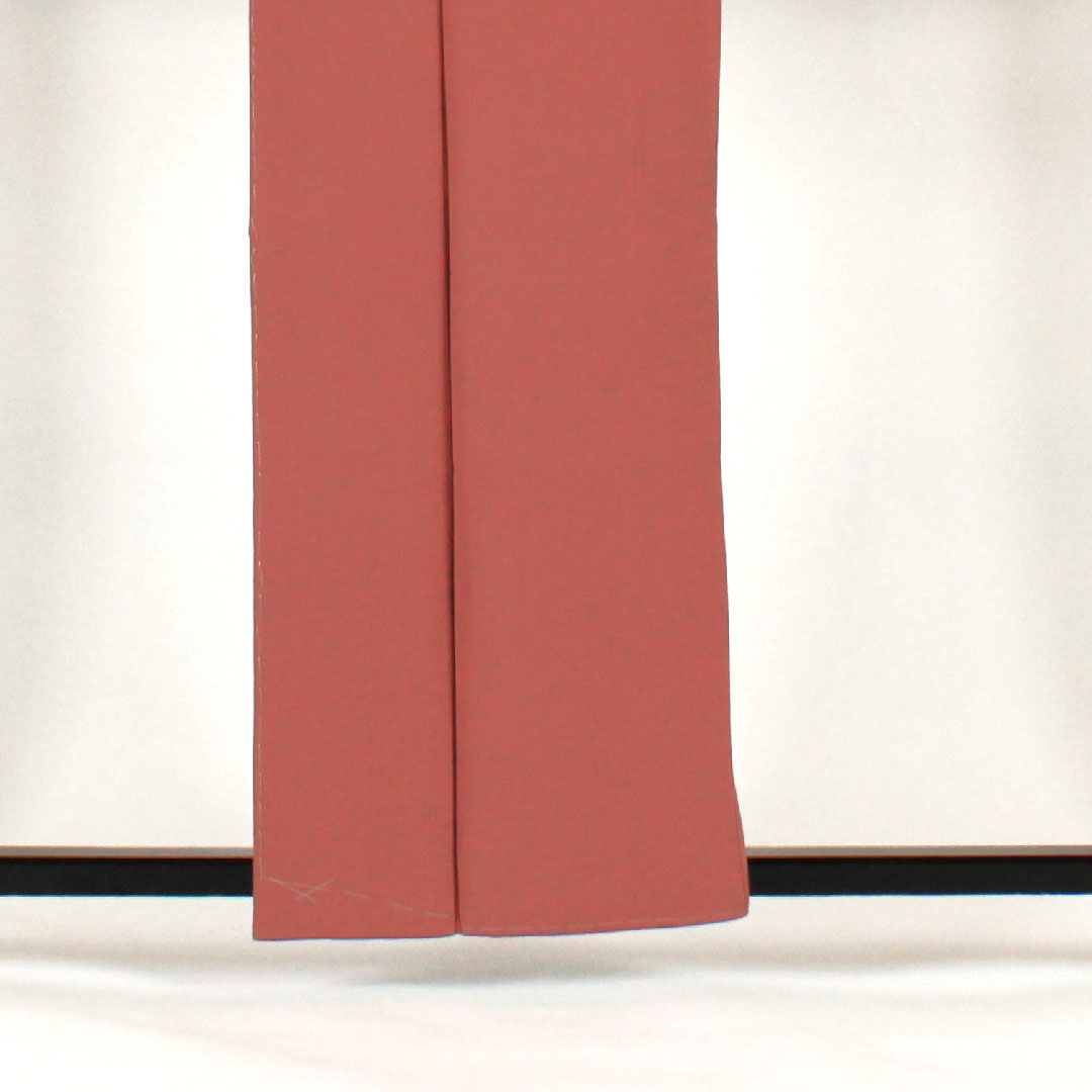 色無地 身丈160cm 裄丈62cm 袷 正絹 Sランク ピンク系 1114000082313