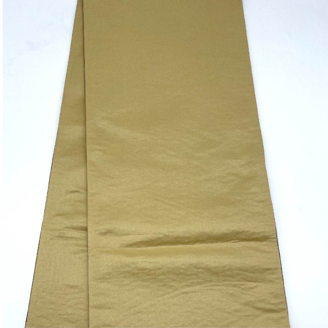 【未仕立】袋帯 正絹 NEWランク 枯色(かれいろ) 木の実 抽象模様 帯丈457cm 六通 カジュアル ベージュ系 1123008461425